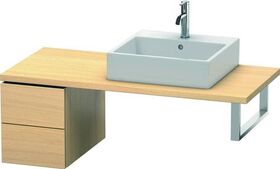 Duravit Konsolenunterschrank L-CUBE 400x320x547mm mediterrane eiche