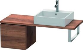 Duravit Konsolenunterschrank L-CUBE 400x420x477mm nussbaum natur