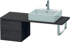 Duravit Konsolenunterschrank L-CUBE 400x420x477mm eiche dunkel gebürstet