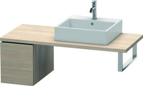 Duravit Konsolenunterschrank L-CUBE 400x320x547mm pine silver