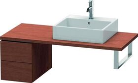 Duravit Konsolenunterschrank L-CUBE 400x320x547mm amerikanisch nussbaum