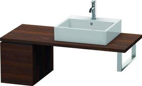 Duravit Konsolenunterschrank L-CUBE 400x320x547mm nussbaum gebürstet