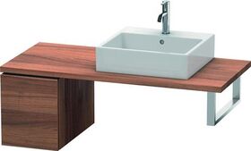 Duravit Konsolenunterschrank L-CUBE 400x320x547mm nussbaum natur