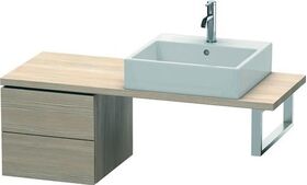 Duravit Konsolenunterschrank L-CUBE 400x420x477mm pine silver