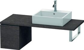 Duravit Konsolenunterschrank L-CUBE 400x320x547mm eiche dunkel gebürstet