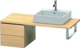 Duravit Konsolenunterschrank L-CUBE 400x420x547mm mediterrane eiche