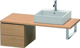 Duravit Konsolenunterschrank L-CUBE 400x420x547mm europäische eiche