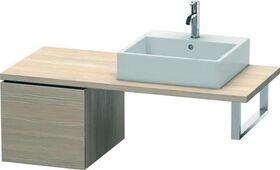 Duravit Konsolenunterschrank L-CUBE 400x420x547mm pine silver