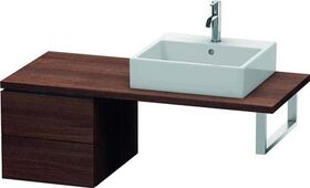 Duravit Konsolenunterschrank L-CUBE 400x420x547mm kastanie dunkel