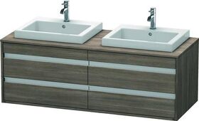 Duravit Waschtischunterbau KETHO 550x1400x496mm pine terra