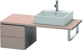 Duravit Konsolenunterschrank L-CUBE 400x420x547mm eiche kaschmir