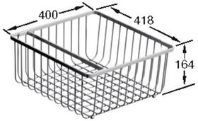V&B Drahtkorb Edelstahl für Spüle Siluet 3336