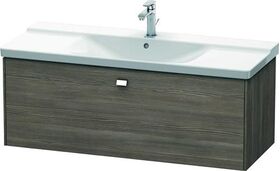 Duravit Waschtischunterbau BRIOSO Griff chrom 450x1220x479mm pine terra