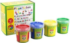 Fingermalfarbe 4er Set Nawaro