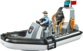 bworld Polizei Schlauchboot, Rundleuchte