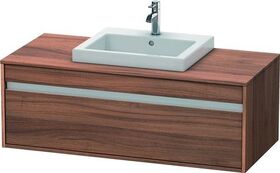 Duravit Waschtischunterbau KETHO 550x1200x426mm nussbaum natur