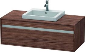 Duravit Waschtischunterbau KETHO 550x1200x426mm nussbaum dunkel