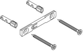 Hewi Befestigungsmaterial SYSTEM 162 für WC-Papierhalter