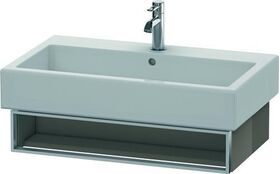 Duravit Waschtischunterbau VERO 431x750x155mm flannel grey hochglanz