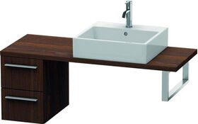 Duravit Konsolenunterschrank X-LARGE 440x300x478mm nussbaum gebürstet