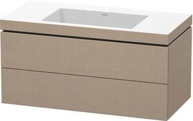 Duravit Waschtischunterbau L-CUBE m WT Vero Air 500x1000x480mm o HL leinen