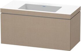 Duravit Waschtischunterbau L-CUBE m WT Vero Air 500x1000x480mm o HL leinen