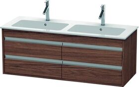 Duravit Waschtischunterbau KETHO 480x1270x475mm nussbaum dunkel