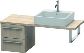 Duravit Konsolenunterschrank X-LARGE 440x400x478mm pine silver