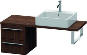 Duravit Konsolenunterschrank X-LARGE 440x400x478mm nussbaum gebürstet