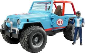 Jeep Cross Country racer blau mit Rennf.