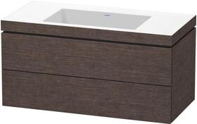 Duravit Waschtischunterbau L-CUBE m WT Vero Air 500x1000x480mm o HL Ei du