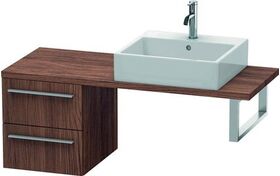 Duravit Konsolenunterschrank X-LARGE 440x400x478mm nussbaum dunkel