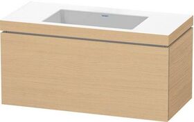 Duravit Waschtischset L-CUBE 1000x480mm 1 Az o HL we hgl La ES NB Mi.