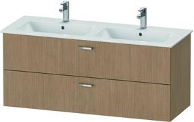 Duravit Waschtischunterbau XBASE 1275x475mm 2 Schubk europäische eiche