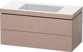 Duravit Waschtischunterbau L-CUBE m WT Vero Air 500x1000x480mm o HL Ei ka