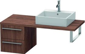 Duravit Konsolenunterschrank X-LARGE 440x400x548mm nussbaum dunkel