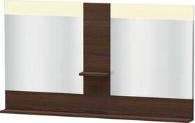 Duravit Spiegel VERO 142x1400x800mm Be nussbaum gebürstet