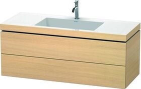 Duravit Waschtischunterbau L-CUBE m WT Vero Air 500x1200x480mm 1 HL medi E