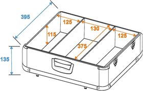 ROADINGER CD-Case ALU poliert 100 CDs