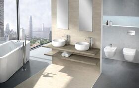 V&B Combi-Pack ARCHITECTURA m WWC ti. DF und WC-Sitz we C+