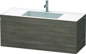 Duravit Waschtischunterbau L-CUBE m WT Vero Air 500x1200x480mm 1 HL pi Ter