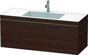 Duravit Waschtischunterbau L-CUBE m WT Vero Air 500x1200x480mm 1 HL NB geb