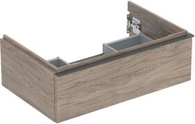 Geberit Waschtischunterschrank iCon 750x247x476mm NB hickory/Griff lava matt