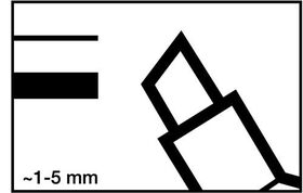 Permanentmarker 3300 grün Strich-B.1-5mm Keilspitze EDDING - VPE: 10