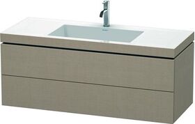 Duravit Waschtischunterbau L-CUBE m WT Vero Air 500x1200x480mm 1 HL leinen