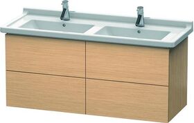 Duravit Waschtischunterbau L-CUBE 469x1220x558mm eiche gebürstet