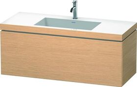 Duravit Waschtischunterbau L-CUBE m WT Vero Air 500x1200x480mm 1 HL Ei geb