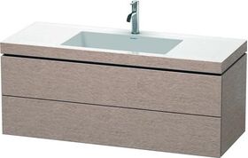 Duravit Waschtischunterbau L-CUBE m WT Vero Air 500x1200x480mm 1 HL Ei ka