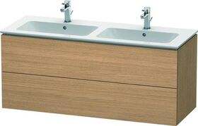 Duravit Waschtischunterbau L-CUBE 1290x481x555mm europäische eiche