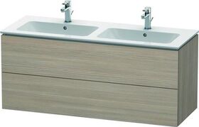 Duravit Waschtischunterbau L-CUBE 1290x481x555mm pine silver